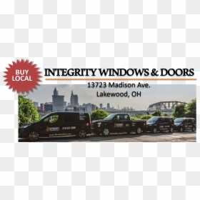 Compact Van, HD Png Download - cleveland skyline png