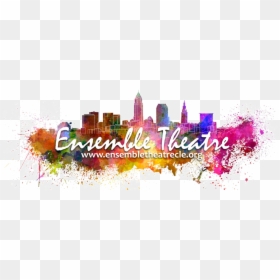 Cleveland Skyline Png, Transparent Png - cleveland skyline png