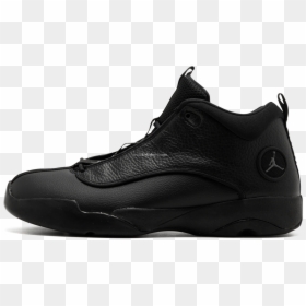 Jordan Pro Strong Black, HD Png Download - jumpman png