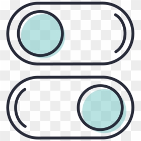 Circle, HD Png Download - toggle icon png