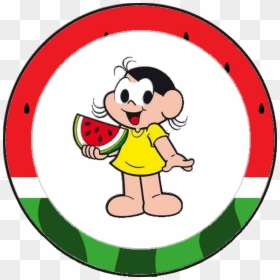 Latinha Magali Png, Transparent Png - molduras batizado png