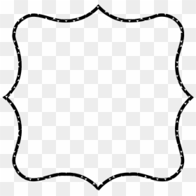 Moldura Arabesco Preta Png, Transparent Png - molduras batizado png