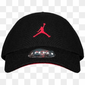Black And Red Jordan Cap, HD Png Download - jumpman png
