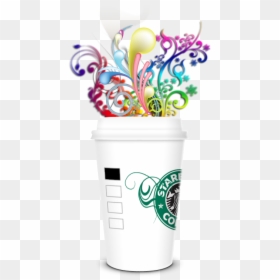 Starbucks, HD Png Download - starbucks coffee cup png