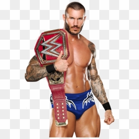 Wwe Randy Orton Champion, HD Png Download - wwe universal championship png