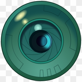Robot Eye Lens Png, Transparent Png - robot eye png