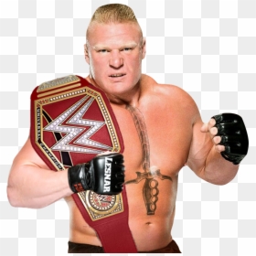 Wwe Brock Lesnar Wwe Universal Champion, HD Png Download - wwe universal championship png