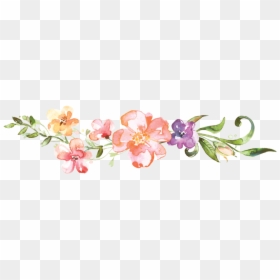 Artificial Flower, HD Png Download - floral divider png