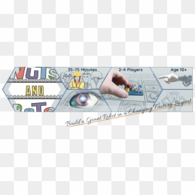 Robot Eye, Arm, And Images From Board Game Nuts And - Graphic Design, HD Png Download - robot eye png