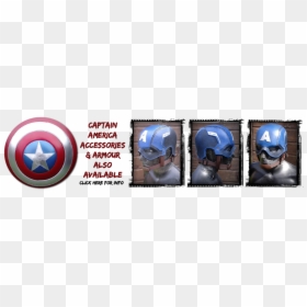 Paintball Equipment, HD Png Download - captain america mask png