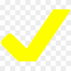 Colorfulness, HD Png Download - yellow check mark png