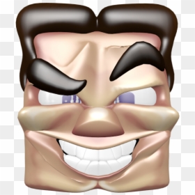 Grotesque Minecraft Steve Download Link, HD Png Download - minecraft steve head png