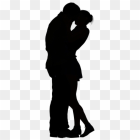 Man And Woman Kissing Silhouette, HD Png Download - cowgirl silhouette png