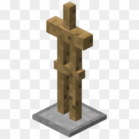 Armour Stand Recipe 1.14, HD Png Download - minecraft steve head png