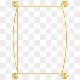 Gold Frame Clip Art, HD Png Download - golden spiral png