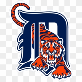 Transparent Detroit Tigers Logo, HD Png Download - pistons logo png