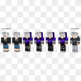 Shaded Minecraft Hoodie Skin, HD Png Download - minecraft steve head png