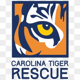 Carolina Tiger Rescue Logo, HD Png Download - tiger icon png