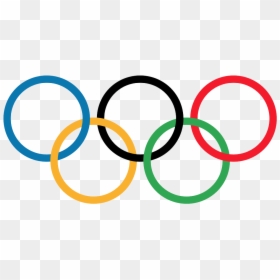 Transparent Transparent Background Olympic Logo, HD Png Download - olympic png