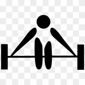 Weightlifting Pictogram, HD Png Download - olympic png