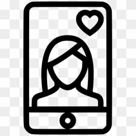Girlfriend Icon Png, Transparent Png - friend icon png