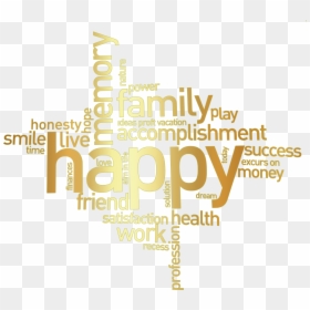 Happy Family Words Png, Transparent Png - friend icon png
