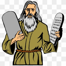 Moses 10 Commandments Clipart, HD Png Download - aux cord png