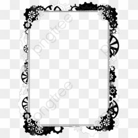 Steampunk Frame Png, Transparent Png - doodle frames png
