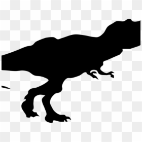 Tyrannosaurus Rex Silhouette, HD Png Download - t rex silhouette png