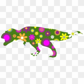 Tyrannosaurus, HD Png Download - t rex silhouette png