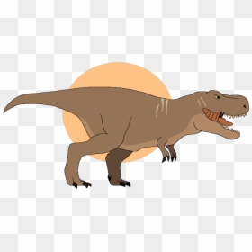 Pixel Art T Rex Jurassic World, HD Png Download - t rex silhouette png