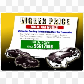 Executive Car, HD Png Download - flyer model png