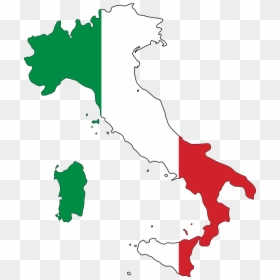 Kingdom Of Italy Flag Map, HD Png Download - country flags png