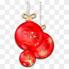 Red Ornaments Transparent, HD Png Download - red swirls png