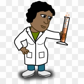 Cartoon Scientist Transparent, HD Png Download - person reaching png