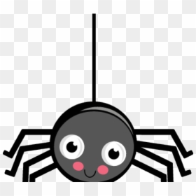 Spider Hanging Clipart, HD Png Download - spider clipart png