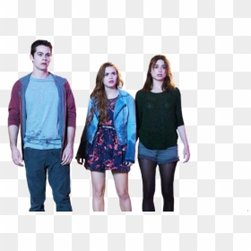 Teen Wolf Cast Png, Transparent Png - lydia martin png