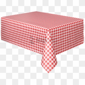 Checkered Table Cover Plastic, HD Png Download - torn fabric png