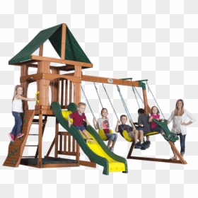 Swing, HD Png Download - swing set png