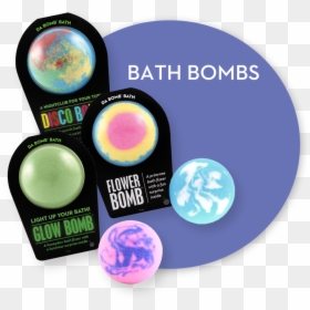 Da Bomb Bath Fizzers, HD Png Download - bombs png