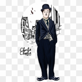 Gentleman, HD Png Download - charlie chaplin png