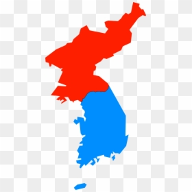 Korean Olympic Flag 2018, HD Png Download - north korea flag png