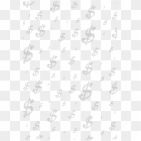 Drawing, HD Png Download - white dollar sign png