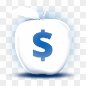 Apple, HD Png Download - white dollar sign png