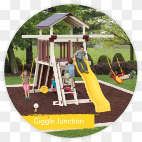 Playground Slide, HD Png Download - swing set png