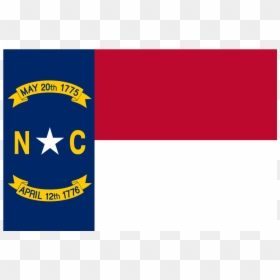 North Carolina Flag, HD Png Download - north korea flag png