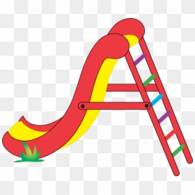 Slide Cartoon Transparent Background, HD Png Download - swing set png
