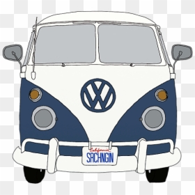Vw Bus Front View, HD Png Download - truck front png