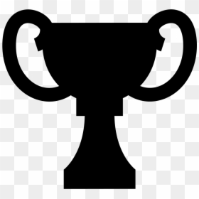 Black Award Icon Png, Transparent Png - trophy clipart png
