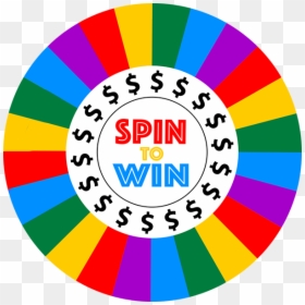 Spin And Win Wheel Png, Transparent Png - spinning png